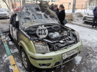 В Туле на улице Ф. Энгельса сгорел припаркованный Ford, Фото: 6