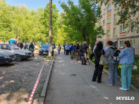 «Поняла, что случилось, уже на улице»: жители дома в Туле рассказали о падении БПЛА, Фото: 14