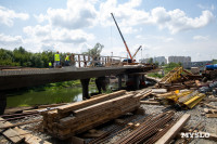 Строительство моста через Упу: фоторепортаж, Фото: 50