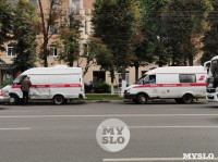 Скорая с пациентом попала в ДТП на пр. Ленина в Туле, Фото: 4