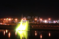 Шоу фонтанов на Упе. 9 мая 2014 года., Фото: 46