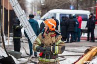 На пожаре в доме по ул. Калинина обошлось без пострадавших, Фото: 24