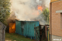 На улице Патронной загорелся частный дом, Фото: 7