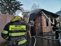 Пожар на ул. Советской в Туле, Фото: 7