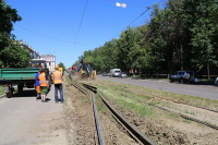 В Туле на ул. Металлургов стартовал ремонт трамвайных путей, Фото: 2