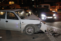 На ул. Металлургов в Туле лоб в лоб столкнулись две Daewoo, Фото: 12