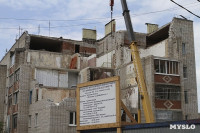 Алексей Дюмин проинспектировал работы по восстановлению дома в Ясногорске, Фото: 16