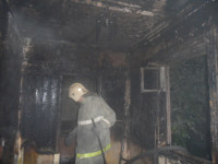 Пожар в Суворове ночью 28 сентября, Фото: 1