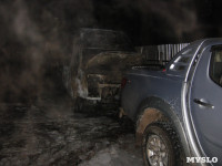 Ночные поджоги автомобилей в Туле и в Щекино. 24.10.2014, Фото: 1