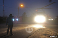 Из-за посадки медицинского вертолета под Тулой перекрыли трассу «Крым», Фото: 15