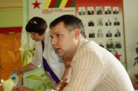 Денис Бычков проверяет школы Тульской области, Фото: 24