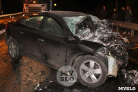 В Туле Renault влетел в грузовик: водитель погиб, Фото: 10