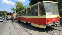 В Туле трамвай потерял пантограф, Фото: 5