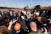 Открытие монумента и бронепоезда на Московском вокзале. 8 мая 2015 года, Фото: 86