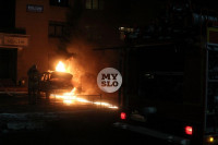 Возгорание автомобиля на ул. Менделеевской, Фото: 8