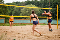Первый этап чемпионата Тульской области по пляжному волейболу среди женщин. 8 июня 2014, Фото: 1