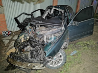 На выезде из Тулы BMW влетел в фуру: один человек погиб, Фото: 4