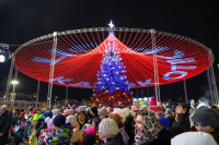 Глава администрации Тулы Илья Беспалов: «Загадывайте желания под нашей новой красавицей-ёлкой», Фото: 11