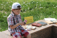 В Туле прошел флешмоб «Читающий парк», Фото: 41