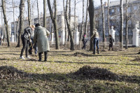 Субботник в Комсомольском парке с Владимиром Груздевым, 11.04.2014, Фото: 47