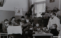 Занятия педагога с детьми в педиатрическом отделении, 1958 г., Фото: 10