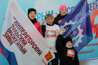 Около 600 человек в Туле приняли участие в легкоатлетическом забеге «Мы вместе Крым», Фото: 29
