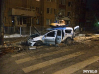 В Туле внедорожник протаранил такси: пассажир погиб, Фото: 3