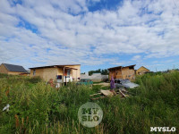 В Плеханово вновь сносят незаконные дома цыган, Фото: 2