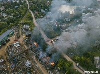 В Туле сгорел заброшенный склад, Фото: 4