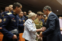 Алексей Эрк и Илья Беспалов поздравили туляков с 84-й годовщиной обороны Тулы, Фото: 14