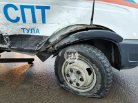 В Туле попала в аварию машина МЧС, Фото: 1