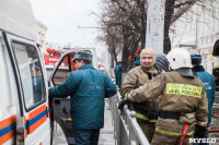 В Туле на проспекте Ленина загорелся магазин "Беларусь мебель", Фото: 118