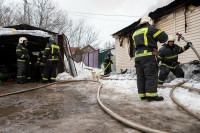 Сгоревший дом в Скуратовском, Фото: 20