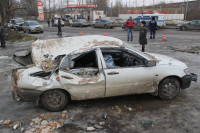 Взрыв баллона с газом на Алексинском шоссе. 26 декабря 2013, Фото: 2