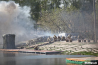 Реконструкция боевых действий. Центральный парк. 9 мая 2015 года, Фото: 48