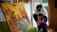 Крещение жителей Новомосковска, Фото: 43