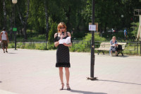 В Туле прошел флешмоб «Читающий парк», Фото: 16