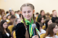 Александр Олешко и школьники , Фото: 47