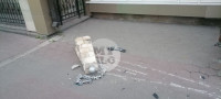 В центре Тулы легковушка влетела в здание «Центрогаза», Фото: 2