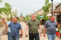 На улице Металлистов в Туле началась замена плитки и обустройство нового сквера, Фото: 3