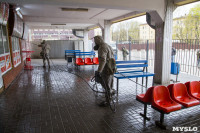 В Туле десантники проводят дезинфекцию автостанций и автовокзалов, Фото: 55