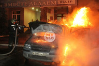 Возгорание автомобиля на ул. Менделеевской, Фото: 4