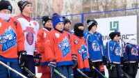 Во дворе на Пролетарской открылся новый хоккейный корт, Фото: 23