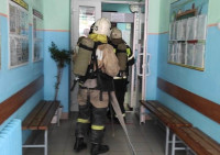 В тульском ЦО №36 работали пожарные, Фото: 4