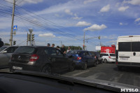 Фото с места аварии на ул. Рязанская в Туле днём 13 июня 2015 года , Фото: 3