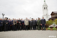 На Аллее Славы поставили бюст основателя Тульского патронного завода, Фото: 24