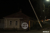 На улице Пролетарской столб падает на газовую трубу, Фото: 8