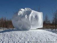 Скульптура победителей фестиваля снежной скульптуры в Китае, Фото: 1