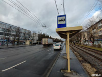 На проспекте Ленина перенесли остановки, Фото: 6