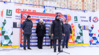 Во дворе на Пролетарской открылся новый хоккейный корт, Фото: 27